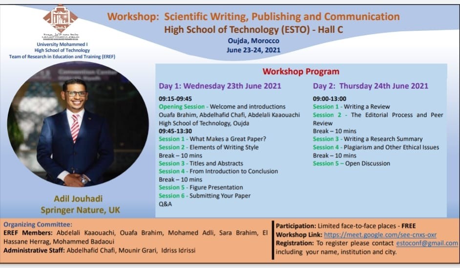 Workshop: Scientific Writing, Publishing and Communication
